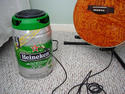 Now we've seen everything: The Heineken Keg Guitar Amp
